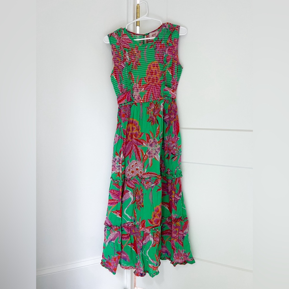Banjanan Tropical Maxi Dress. Small